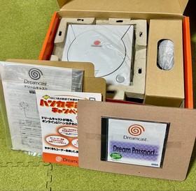 Sega Dreamcast Console Yukawa White HKT-3000 W/Box DC Very Good Unused Game JP