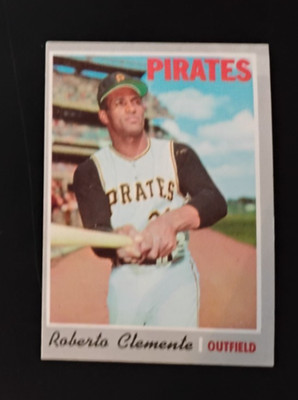 1970 Topps Roberto Clemente Card #350 excellent condition (see scan)