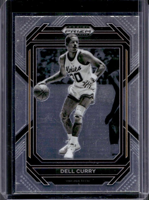 2023-24 Panini Prizm Draft Picks Dell Curry #83 Hokies