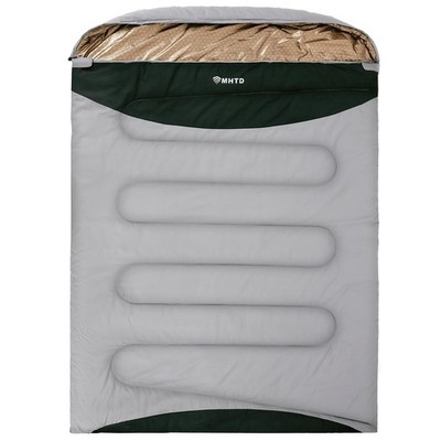 Double Sleeping Bag for Adults Cold Weather 0 Degrees Heavy Duty Two Person S...