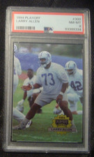1994 Playoff Football Card: #300 Larry Allen (PSA 8) - Hall of Fame, Cowboys
