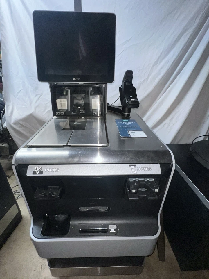 NCR Corporation 7360 Autoservicio Pago Modelo 7360 Cambio de Efectivo Foto 3 de 4