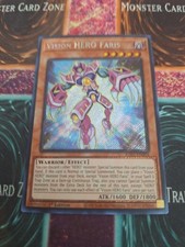 Yugioh Vision HERO Faris RA01-EN004 Secret Rare 1st Edition Near Mint