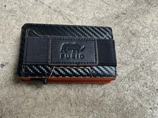 Furid RFID Card Wallet for Men - Slim Minimalist Front Pocket Wallet - ID Window