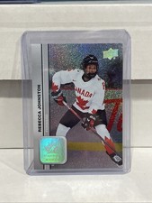 Rebecca Johnston Silver Foilboard 2023 Team Canada Juniors 