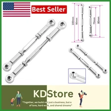 2PCS Adjustable Aluminum Steering Linkage Set for Traxxas RC Cars