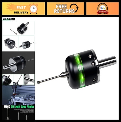 3D Touch Probe Edge Finder - X Y Z Axis Centering Rod for Metal Measurement