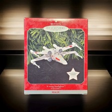 Hallmark Keepsake Ornament Star Wars X-wing Starfighter Hanging Light Christmas