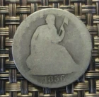 1856 O Seated Liberty Half Dollar