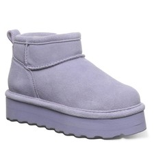 Youth's Retro Shorty Boots - Bearpaw Persian Violet - 2 M US Little Kid Medium