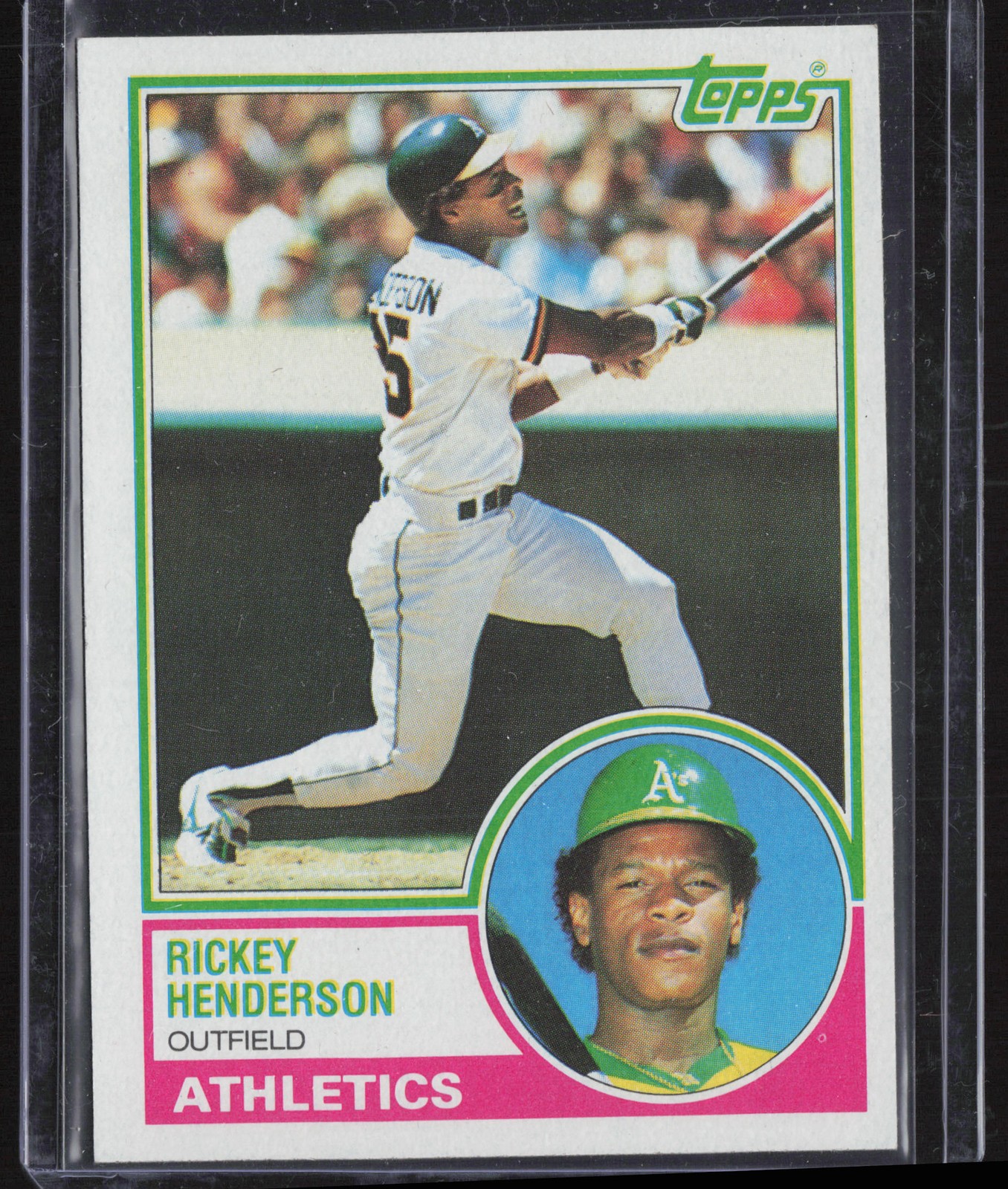 1983 Topps #180 Rickey Henderson