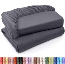 Pack of 2 Twin XL Fitted Sheet, Fits Up to 16...
