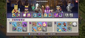 TH18 ALMOST MAX | FULLY MAX HEROES 105/105/95/80/55 | ALMOST MAXED WALLS | CHEAP