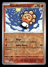 Pokemon Castform Sunny Form #020/191 tcg Near Mint or Better