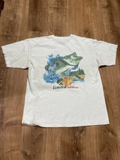 Bass Pro Shop Conservation Card Limited Edition Largemouth Bass T Shirt Mens XL