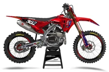 CUSTOM  CHROME Progressive Honda CRF/CR Graphics Kit