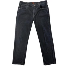 Tommy Bahama Caymen Mens Denim Straight Jeans 38x32 (38x30) Dark Wash Straight