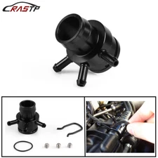 Black Turbo Boost Tap for VW/Audi 2.0T A4 TT  FSI 06-13 Vacuum Sensor Adapter