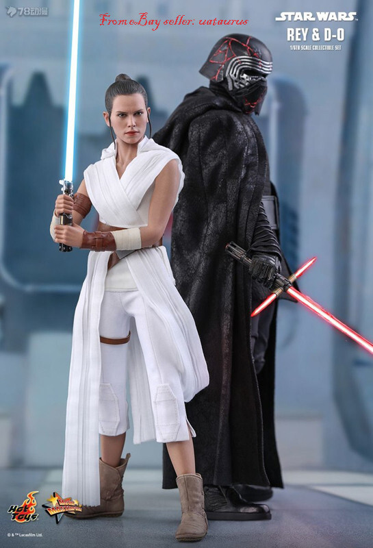 Hot Toys 1/6 Mms559 Star Wars: The Rise Of Skywalker Rey And