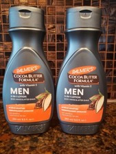 Cocoa Butter Formula with Vitamin E, Men, 3-In-Lotion, 8.5 fl oz --LOT OF 2