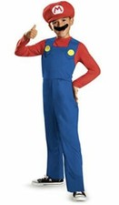 Disguise Super Mario Child Costume, M