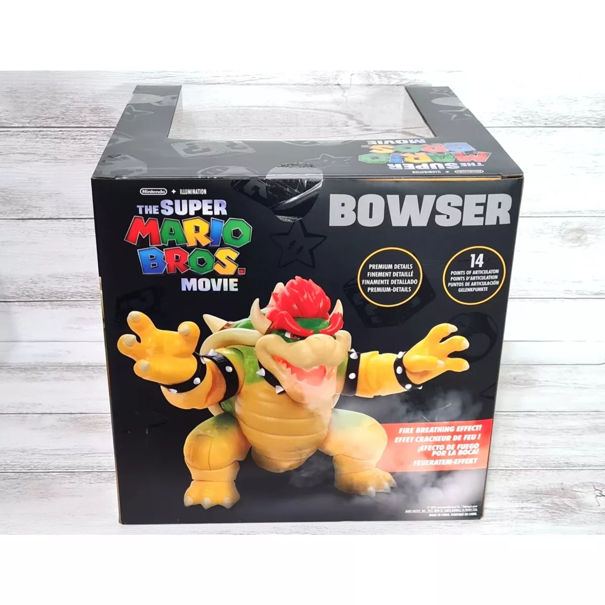 The Super Mario Bros. Movie 7 Deluxe Bowser Figure