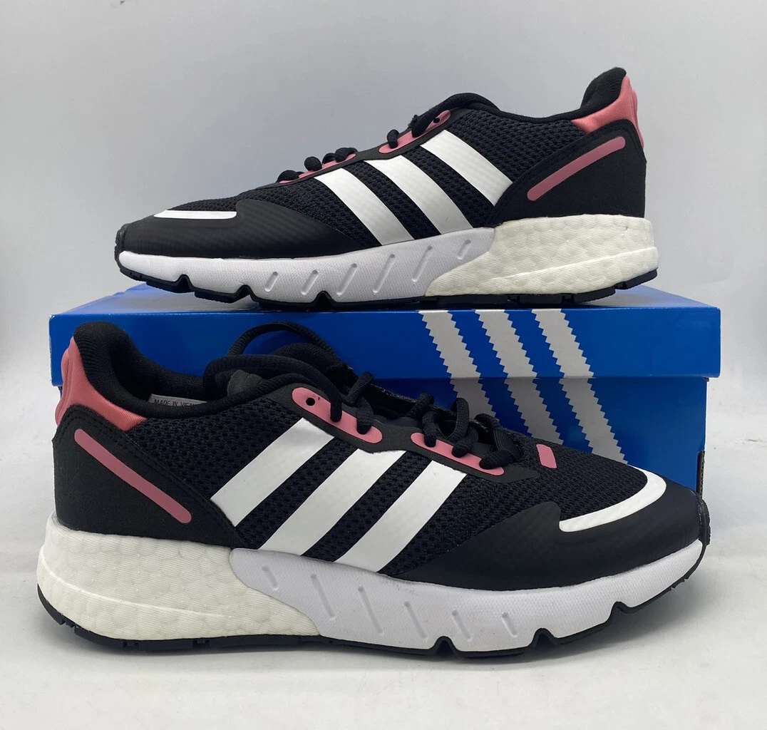 Adidas ZX 1K Boost Black Hazy Rose W for sale | eBay