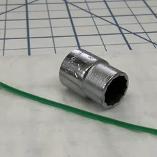 CORNWELL 3/8 drive 12pt 7/16in. Socket, model  JS8, USA made - Green Tag