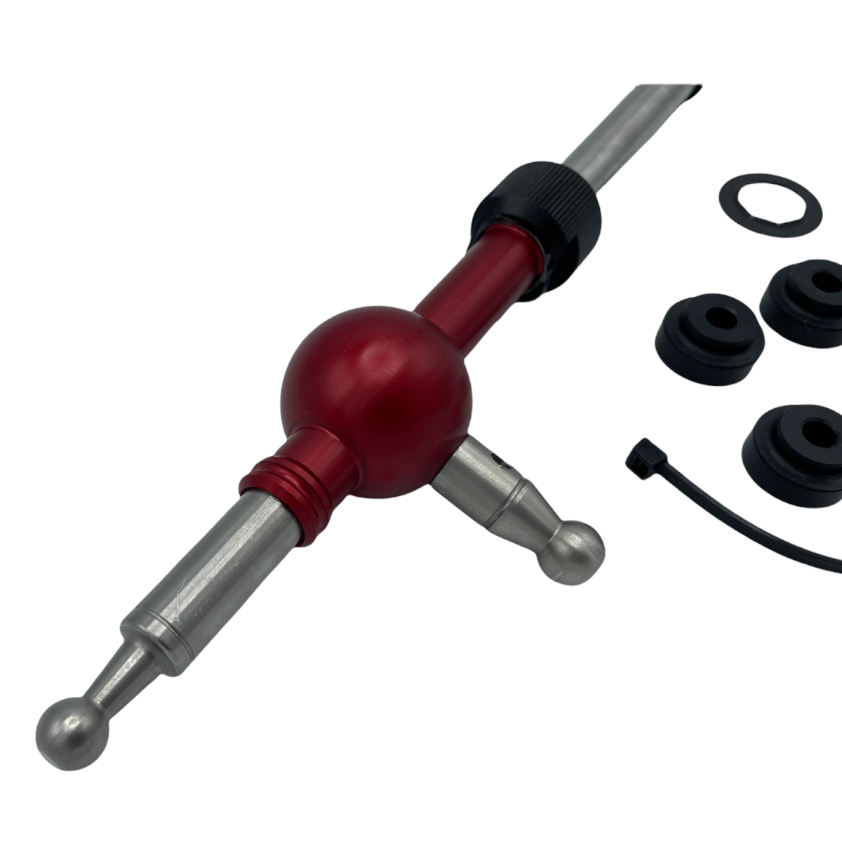 Zwarte Leren 6-Speed Versnellingspookknop Voor Mini Cooper F54 F55 F56 F57 F60 - Premium Handgeschakelde Pook