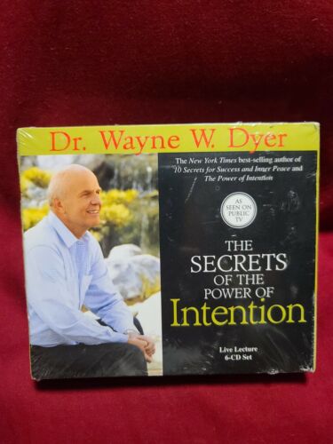 Shelf00C Audiobook~The secrets of power of intention- dr. Wayne w. Dyer- 6 cds - Afbeelding 1 van 1