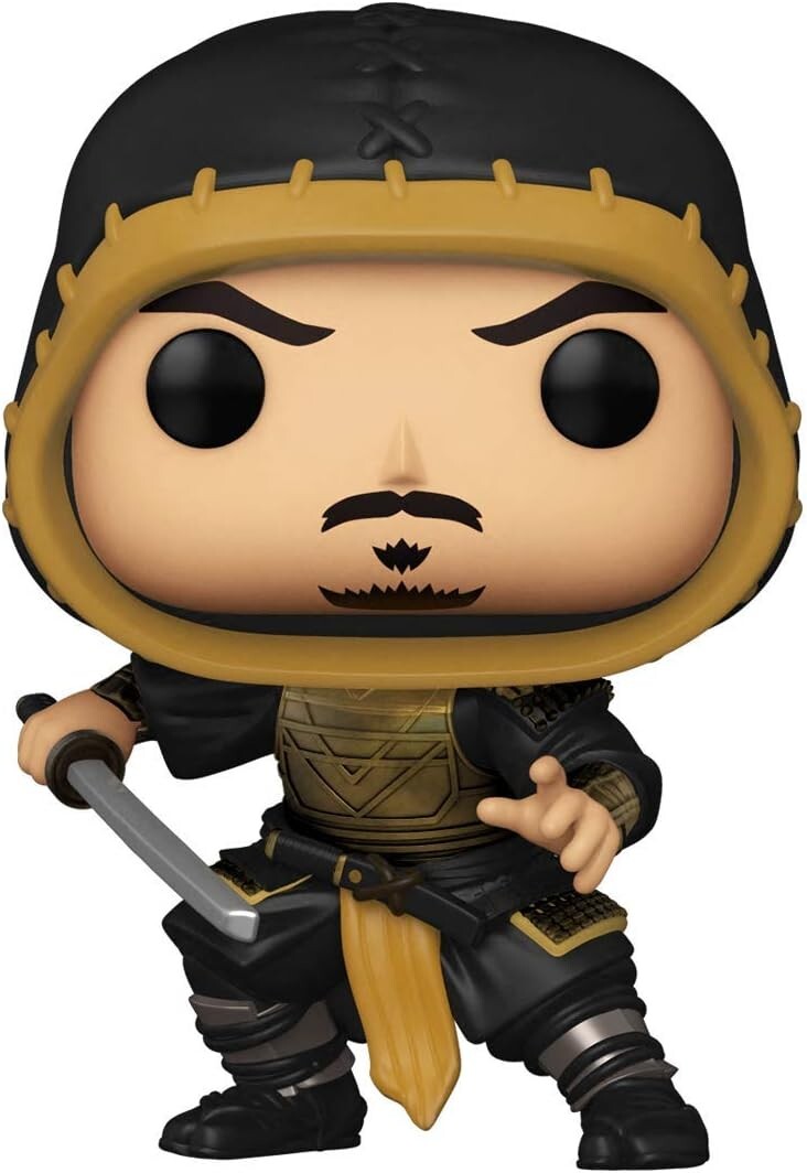 Flawed Box Funko Pop Chase Mortal Kombat Movie Scorpion Unmasked Figure