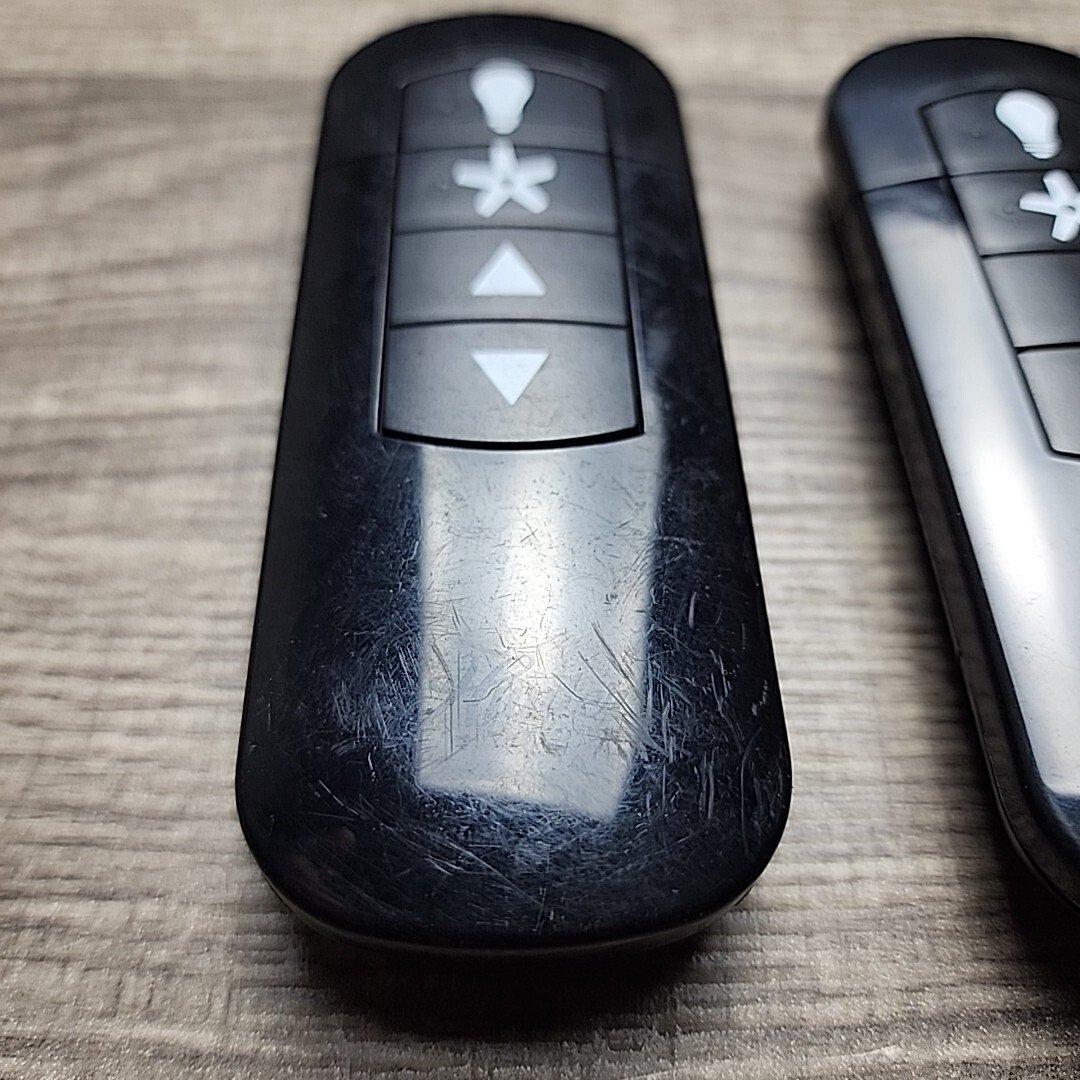 Lot of 2 Genuine Hunter Replacement Handheld Ceiling Fan Remote Control