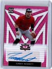 2021 Leaf Valiant Pink Casey Schmitt Auto 15/15 (B31) Giants