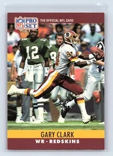 1990 Pro Set #321 Gary Clark VERY  NICE CARD FRESH PULL