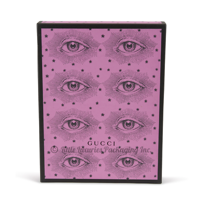 Authentic Gucci Pink/Red Stars in Her Eyes Storage Gift Box 12.5 x