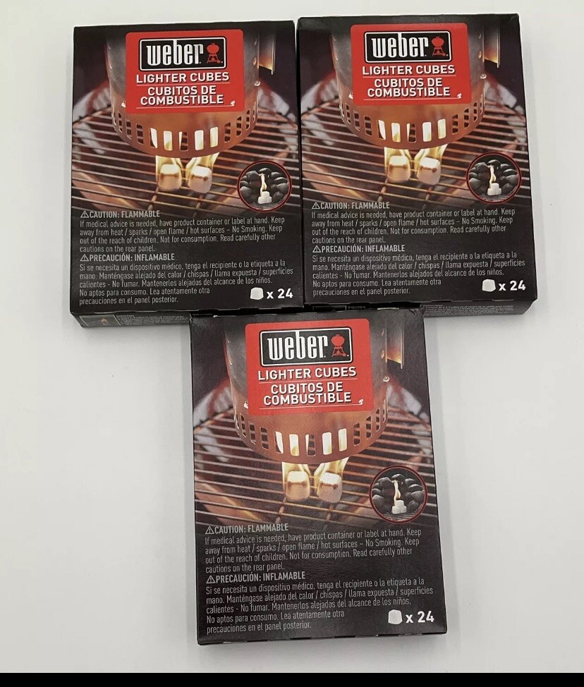 Cubes 72 Count Odorless Non-toxic Fire Starter (3, 24 Packs)
