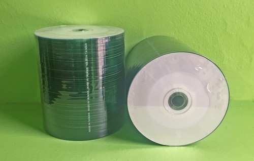New 500 Prodisc Spin-X Ink Jet Hub Printable 80 Min. 52X CDs - Picture 4 of 5
