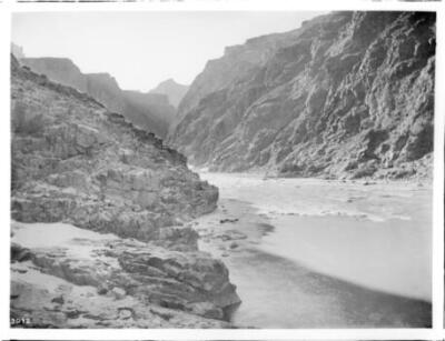 At The Foot Of Bright Angel Trail On The Colorado River Grand Cany - Old Photo
