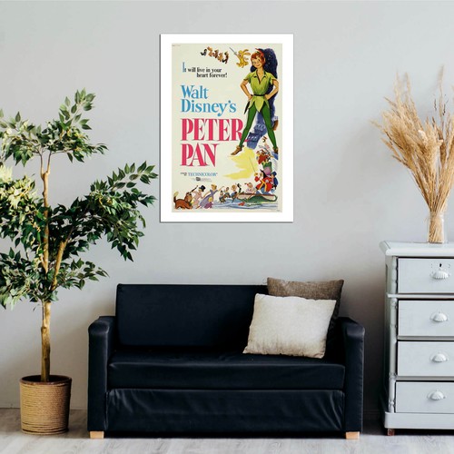 Walt Disney Peter Pan 1953 Poster Arte Murale Stampa - Picture 5 of 12