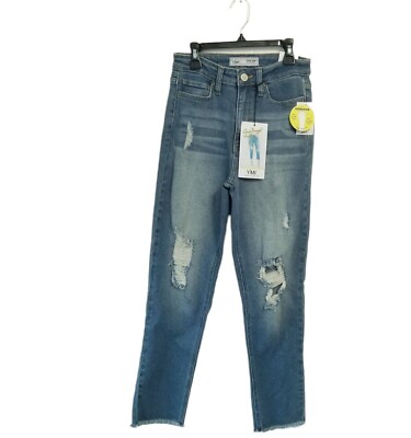 YMI Dream Authentic Vintage Slim Straight Ankle Denim Jean Size 5 / 27 NWT