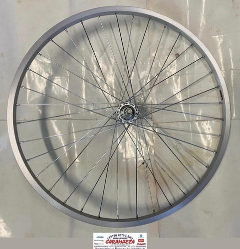 Ruota Posteriore Per MTB 26x1.75 - Cerchio In Alluminio, Mozzo In Acciaio 6/7V, Con Dadi - Foto 10