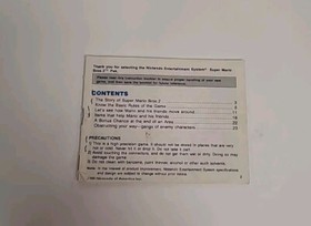 Super Mario Bros. 2 (Nintendo NES, 1988) NES - Hard Case, Game And Manual 