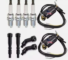 2X Ignition Coils & Spark Plug For Honda CB750 Four 1970-1974