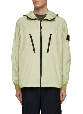 Stone Island Skin Touch Nylon TC Hooded Packable Jacket LARGE