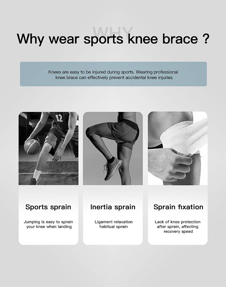 2x Knee Sleeves Copper Silver Compression Brace Support Sport Joint Injury Pain - Image 2 of 4