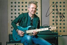 Simon McBride "Deep Purple" autograph signed 20x30 cm picture