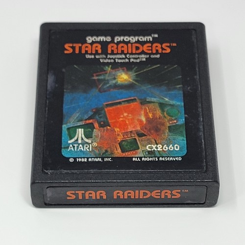 Atari 2600 Star Raiders PAL – Cartouche Complète Avec Boîte – Bon état