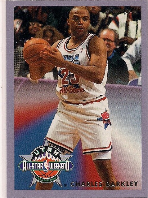 CHARLES BARKLEY PHOENIX SUNS 1993 94 FLEER ALL STAR WEEKEND 13 OF 24 