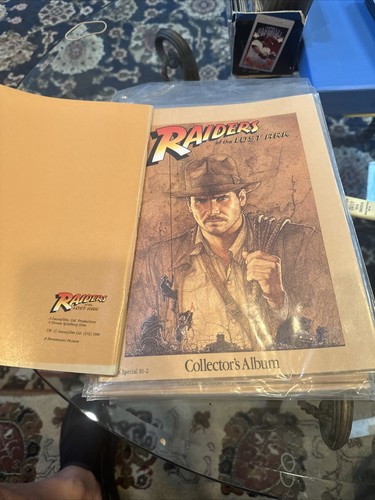 Raiders Of The Lost Ark Indiana Jones Collector's Album Magazine 1981 N Mint - Picture 5 of 8