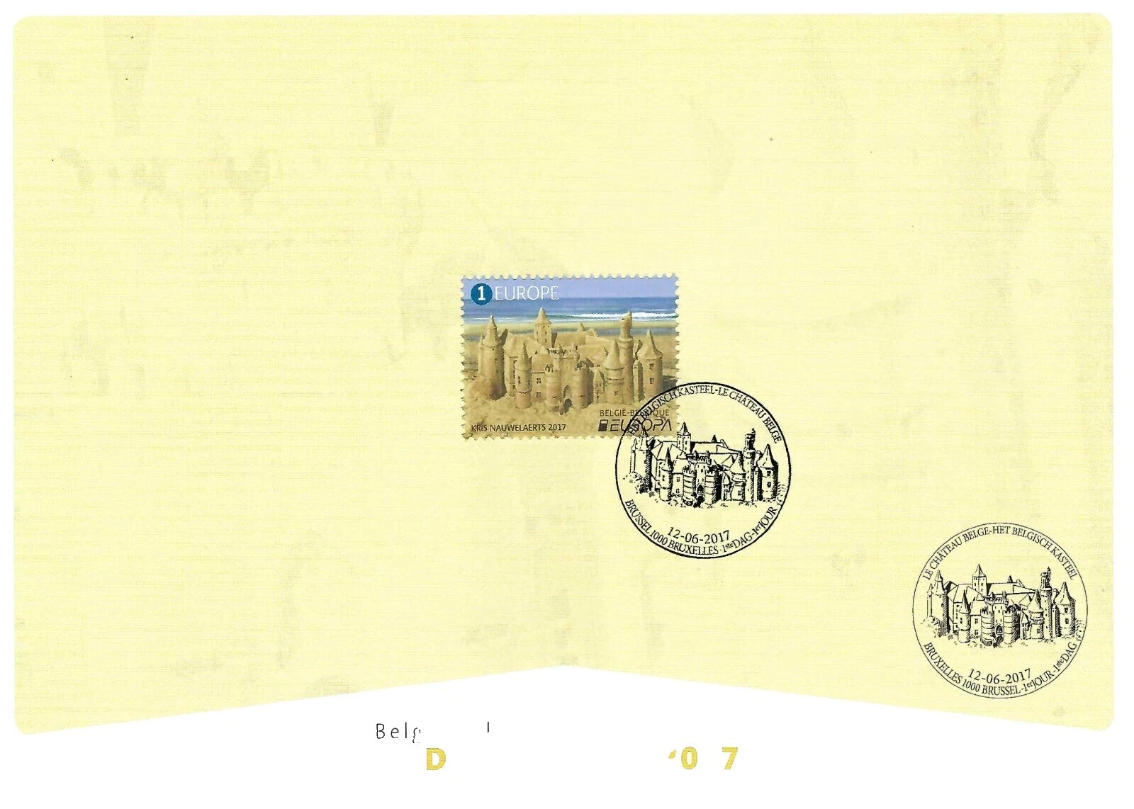 Architecture First Day Cover Stamps